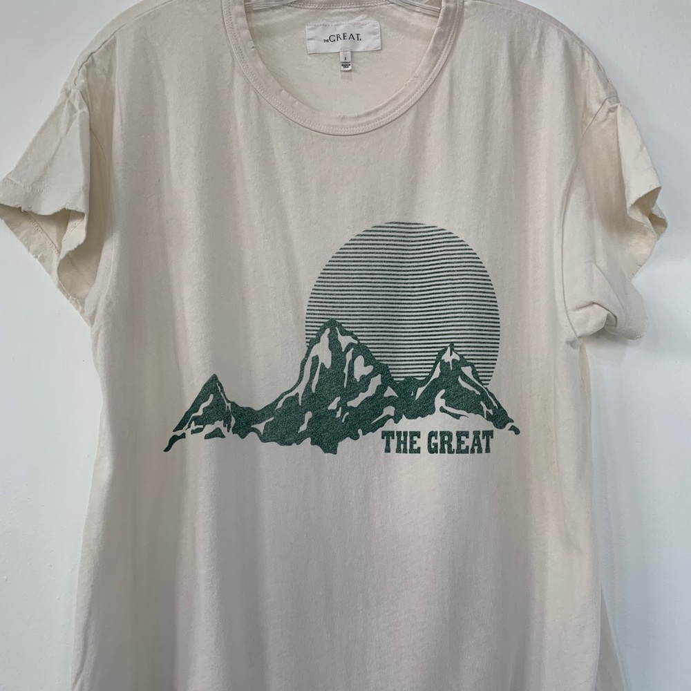 The Great t-shirt size 2 (medium) retails $95